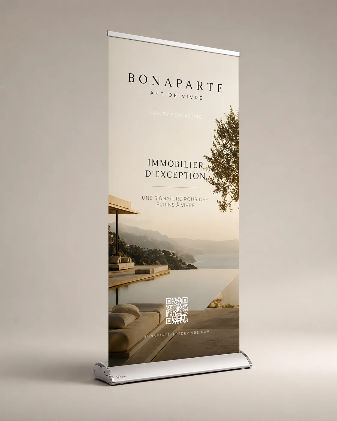 RollUp Premium - BONAPARTE - Art de Vivre