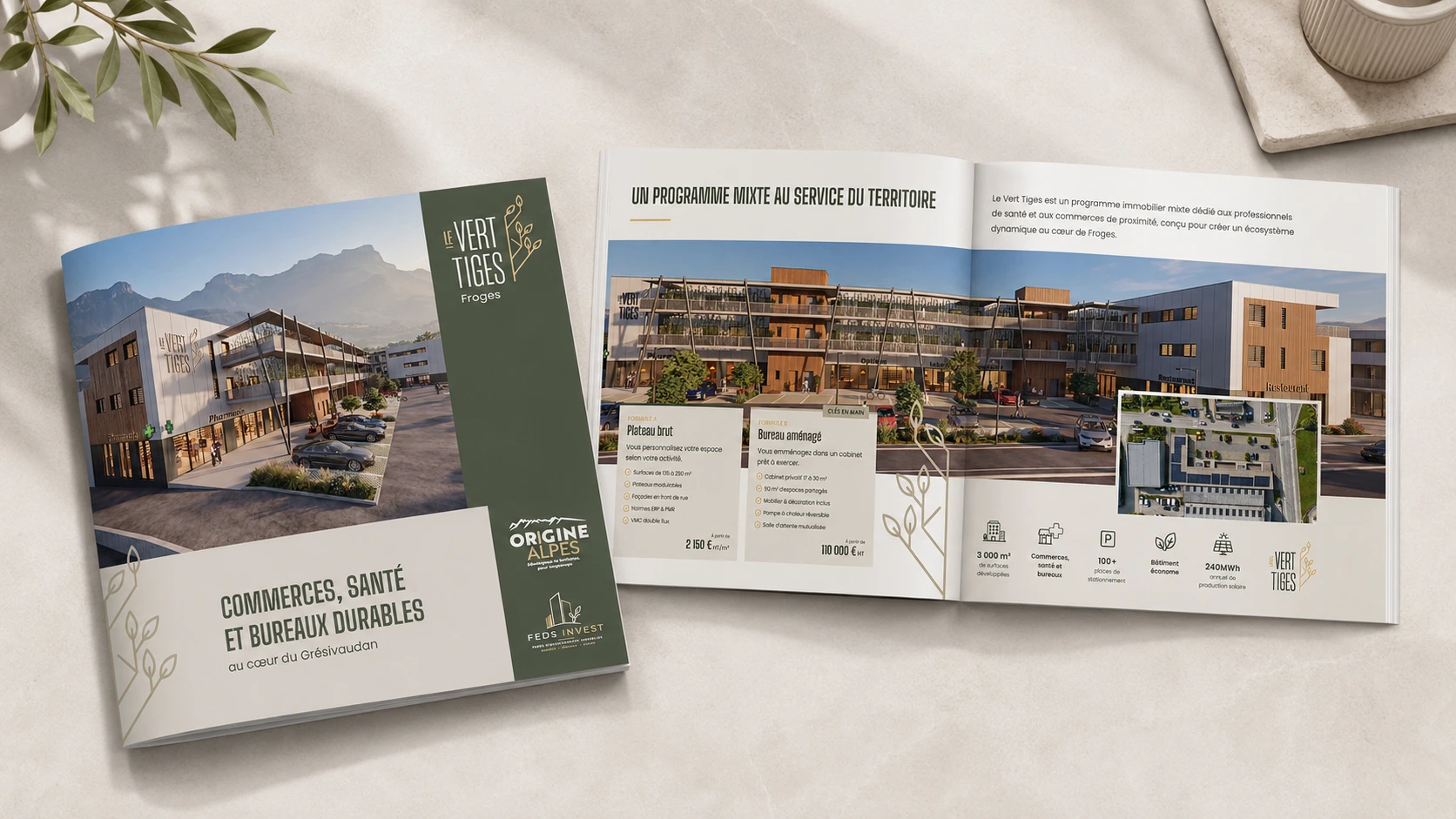 Brochure Le Vert Tiges — projet immobilier